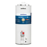 Termotanque Multigas Señorial Zafiro 50 Litros Color Blanco