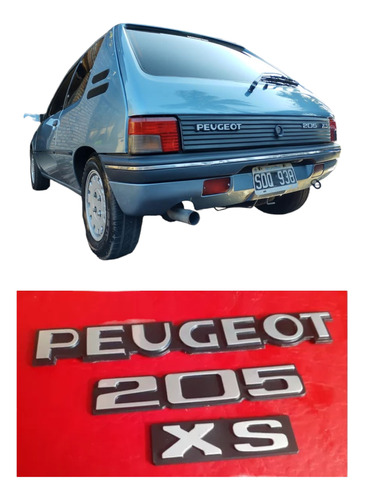 Kit Insignias Peugeot 205 Xs 