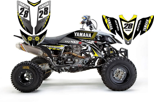 Yamaha Raptor 450 Yfz Sticker Calcas 