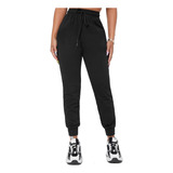 Pantalón Jogger Buzo Mujer Algodón Forrado 