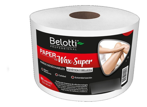 Belotti Paper For Wax Super - Unidad a $24900