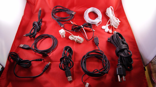 Lote De Cables Varios Rj-45, Red, Usb En Remate!!! Ofrezca