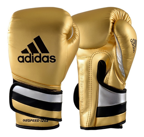 Guantes De Box adidas Speed 501 Linea Pro De Piel Velcro