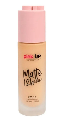 Pink Up Base De Maquillaje Matte Cover 12h