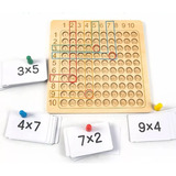 Juego De Mesa De Multiplicación Montessori De 1 Pieza