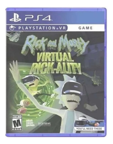 Jogo Rick And Morty Virtual Rick-ality Ps4 Novo