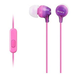 Audífonos In-ear Gamer Sony Ex Series Mdr-ex15ap Púrpura