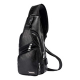 Jumo Cyly Bolso Bandolera De Cuero Para Hombre, Mochila De