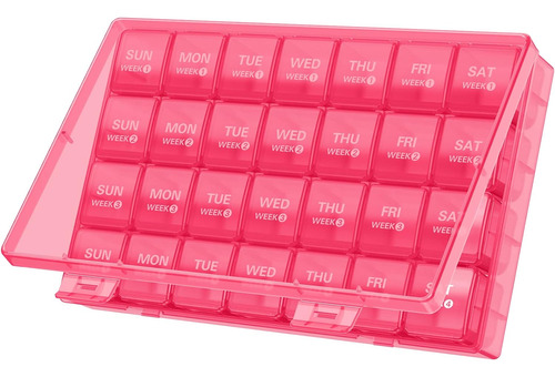 Tookmag Monthly Pill Organizer 28 Day Pill Box Organizerd Ac