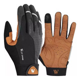 Guantes Mtb Bicicleta Touch Screen West Biking Con Velcro