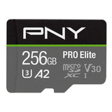 Pny Tarjeta De Memoria Flash Microsdxc Pro Elite Class 10 U.