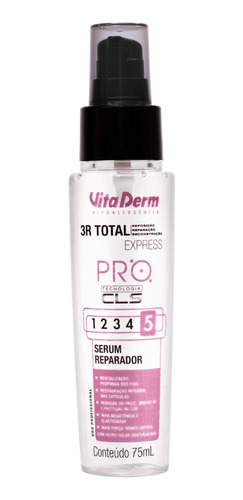 Serum Reparador 3r Total Express Vita Derm 75ml 