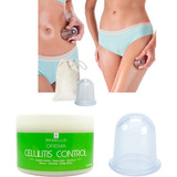 Ventosa Silicona+ Crema Celulitis Control Tratamiento Eficaz