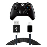 Cabo Nylon Para Controle Xbox One Usb/microusb 2 Metros