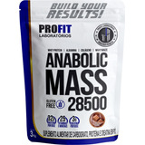 Hipercalórico Anabolic Mass 28500 3kg - Profit Labs / Massa Sabor Chocolate