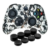Xbox Series S X Funda Silicon Control Camuflaje + 8 Grip One