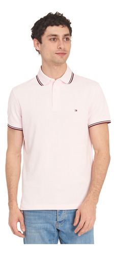 Playera Polo Tommy Hilfiger Para Hombre Mw0mw30750