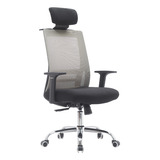 Silla Postural Basculante Giratoria Tapizado Mesh Lumbar