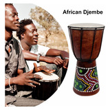 Instrumento De Percusión Tambor Instrumento Africano De Made