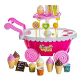 Carrito De Helados Con 36 Piezas Lyon Toys 