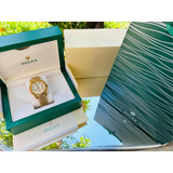 Bonito Reloj Rolex De Caballero Dorado