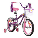 Bicicleta Infantil Gw Candy Rin 16 Niña Auxiliares Canasta