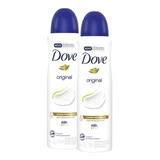 Kit 2 Desodorantes Dove Antitranspirante  Original 150ml