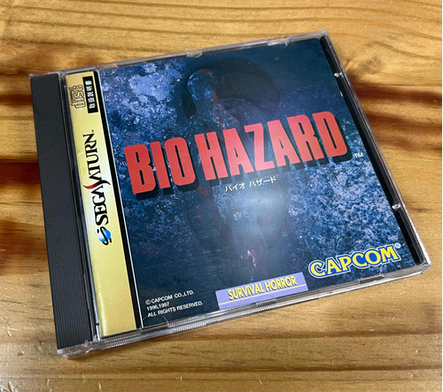 Biohazard Sega Saturn Original Japonês