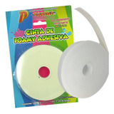 Cinta De Foamy Adhesiva Doble Cara 1.9cm X 5mts X 2mm