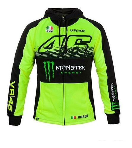 46 Monster Energy Motocross Jersey Ropa De Abrigo