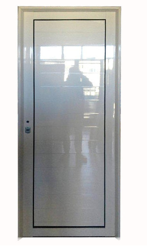 Puerta De Aluminio Blanco Exterior Reforzada 90 X 200