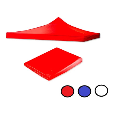 Repuestos De Lonas 3x3 100% Impermeable Resistente Color Rojo | Envío gratis