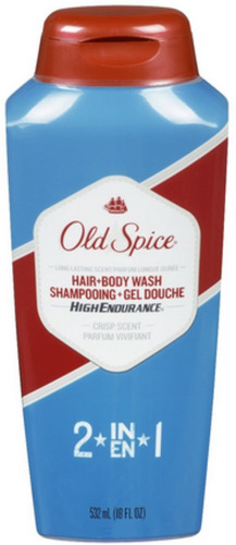 Old Spice De Alta Resistencia Hair & Body Wash 18 Oz (pack