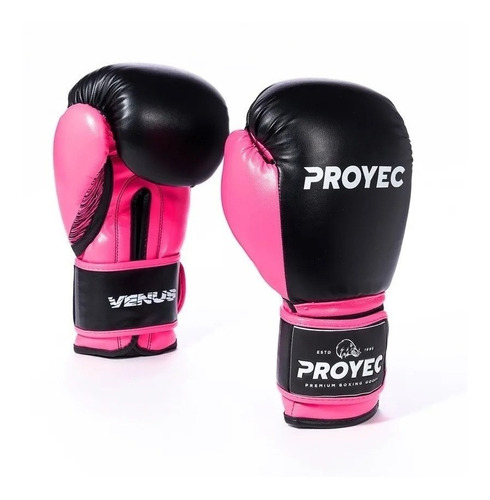 Guantes Boxeo Proyec Venus Mujer Box Muay Thay 8 10 12 Cke