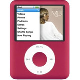 M-player iPod Nano 3.ª Generación (8 Gb, Rojo)