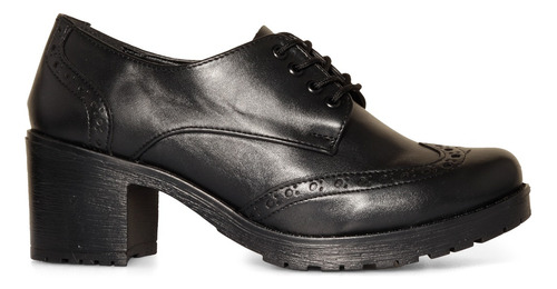 Zapato Mujer Negro Moda Plataforma Fusion Urbana Ea0112 Gnv®