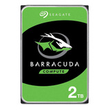 Disco Duro Interno Seagate Barracuda St2000dm008 2tb Plata