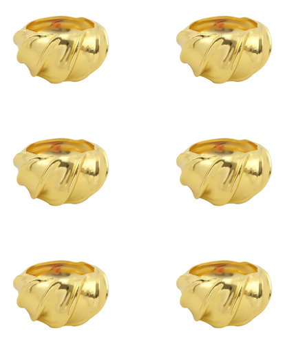 - Anillos Metálicos Para Servilletas (mantienen Las)