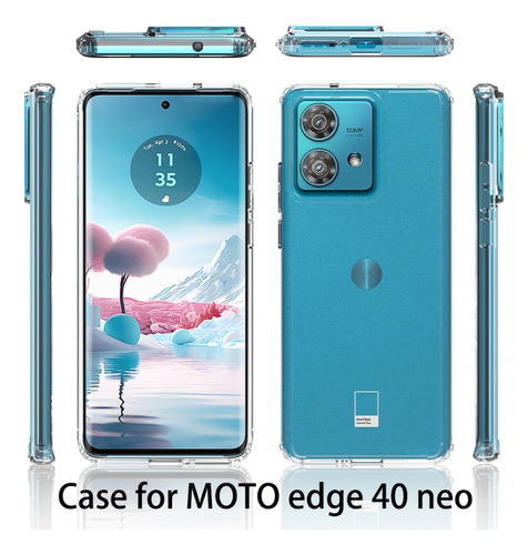 Funda Acrílica De Tpu Para Motorola Edge 40/g14/g54/g84