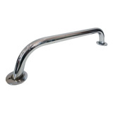 Barral De Seguridad De Baño Curva Acero Inoxidable 30 Cm 