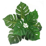 Planta Artificial Costilla Adan 35 Cm  Verde Deco Pack X 6