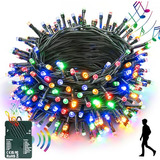 Luces De Navidad Sensor De Movimiento Pilas, 33 Pies De...