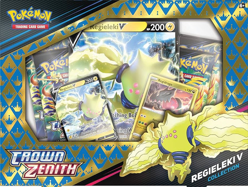 Pokémon Box Tcg: Crown Zenith Regieleki V Collection