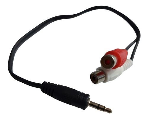 Plug Jack  3.5mm A 2 Rca Hembra Stereo