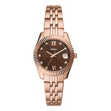 Relógio Fossil Feminino Scarlette Rosé - Es5324/1jn