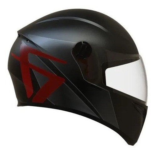 Casco Integral Vertigo V50 Infinity Nocturn Rojo Rpm925