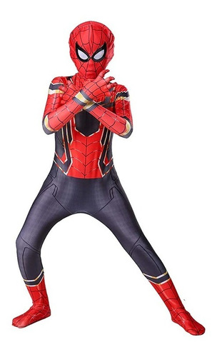 Disfraz Spiderman (con Dorado)
