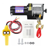 Winch Eléctrico 3000 Lb (1361kg) 12v Remolque Utilitaro