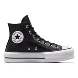 Tenis Converse Plataforma Ctas Lift Hi 561675c Mujer Negros