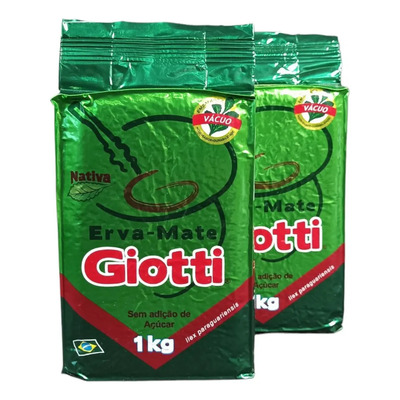 Erva Mate Chimarrão A Vácuo Kit 2kg Giotti Chimarrão | MercadoLivre